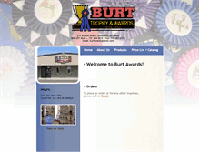 Tablet Screenshot of burtawards.com